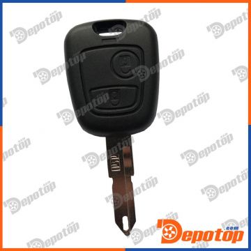 Complete plip key remote control for PEUGEOT